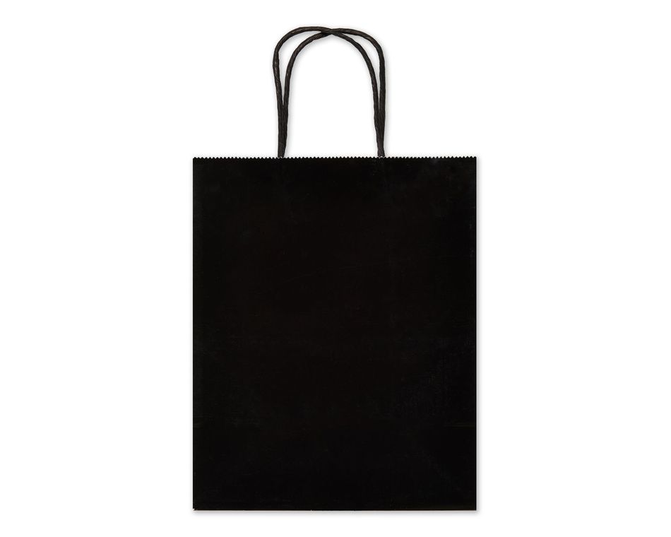 small black gift bags