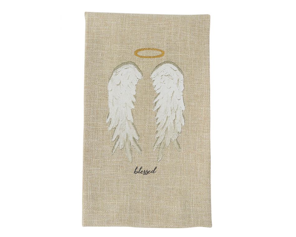 Mud Pie Blessed Pazitive Tea Towel