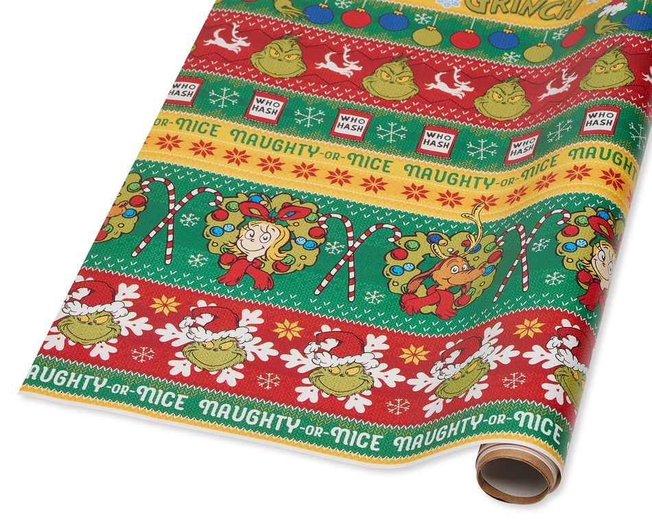 Sweater Christmas Wrapping Paper, 40 