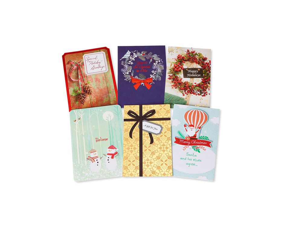 Download Christmas Money and Gift Card Holder Bundle, 6-Count ...