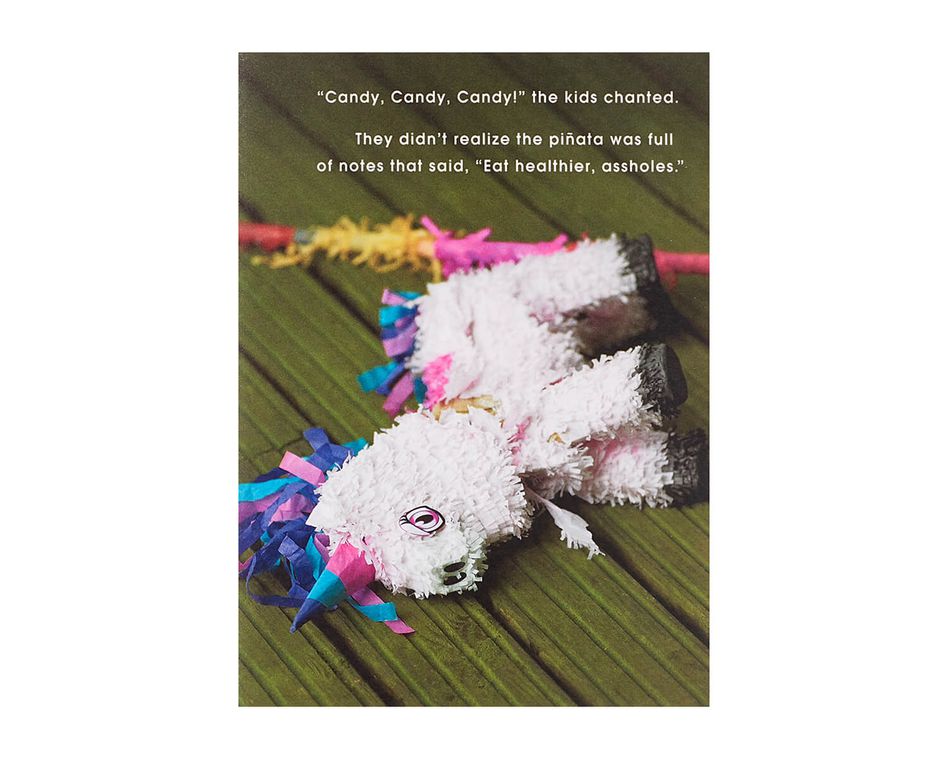 Candy Candy Candy Birthday Card