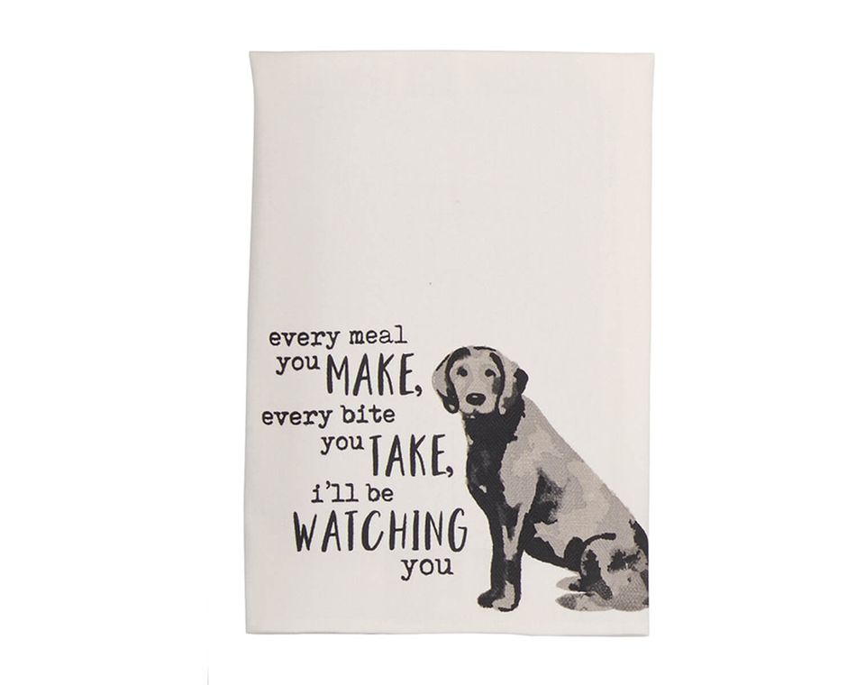 Mud Pie I'll Be Watching You Towel