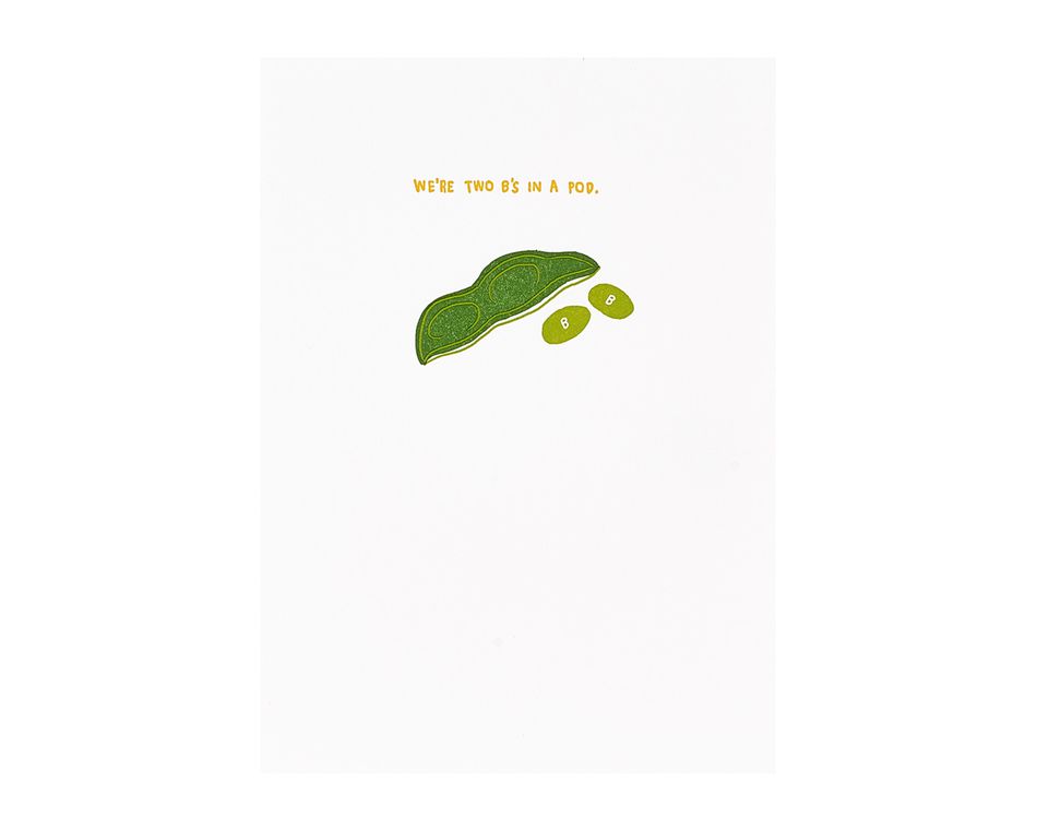 Two Bs Friendship Card