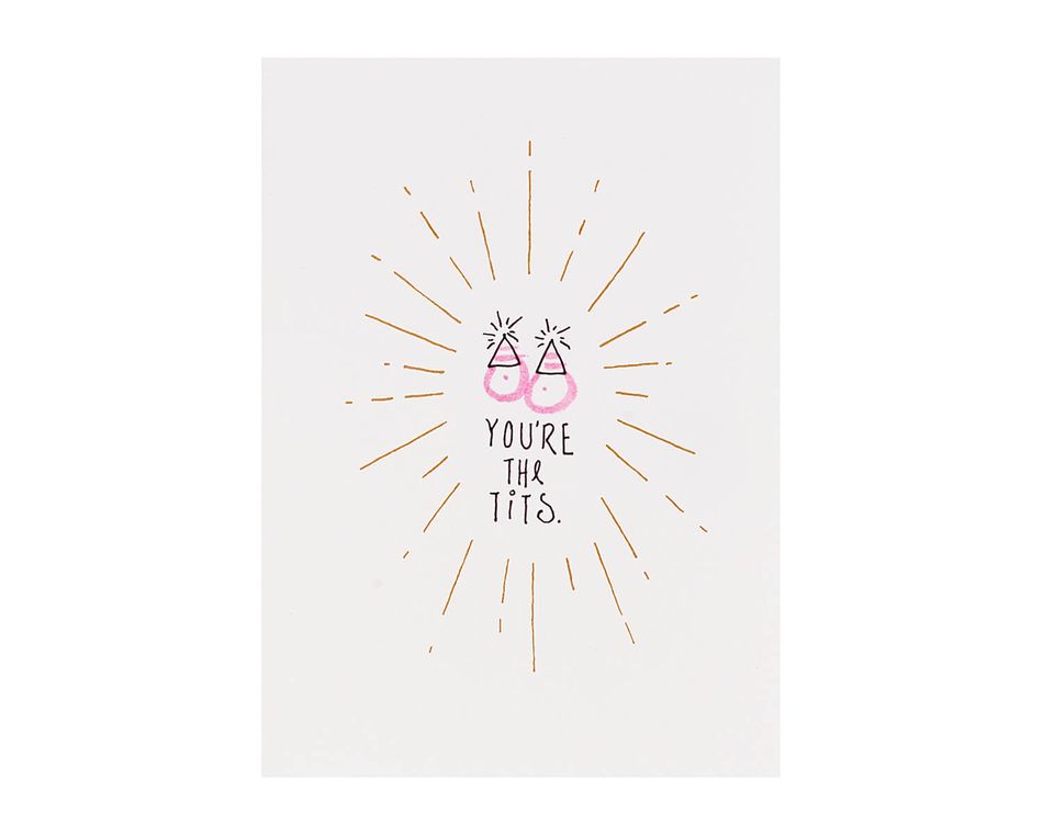 You're The T Birthday Card