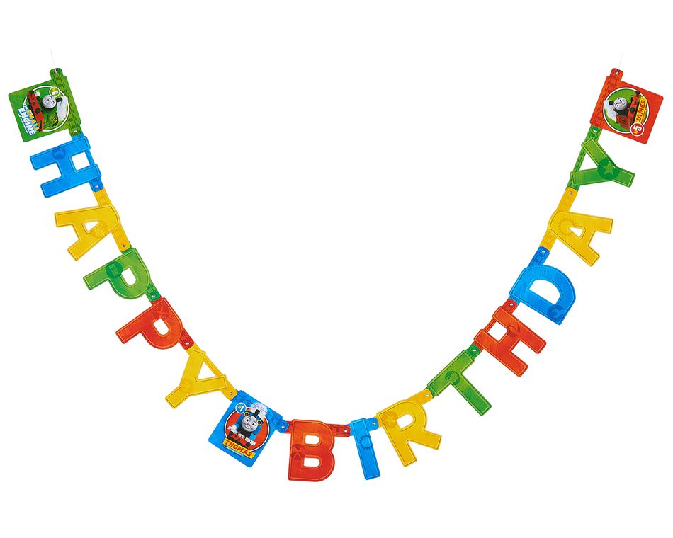 Thomas Hinge Birthday Party Banner