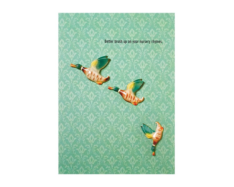Nursery Rhymes Baby Card For The Parents-To-Be