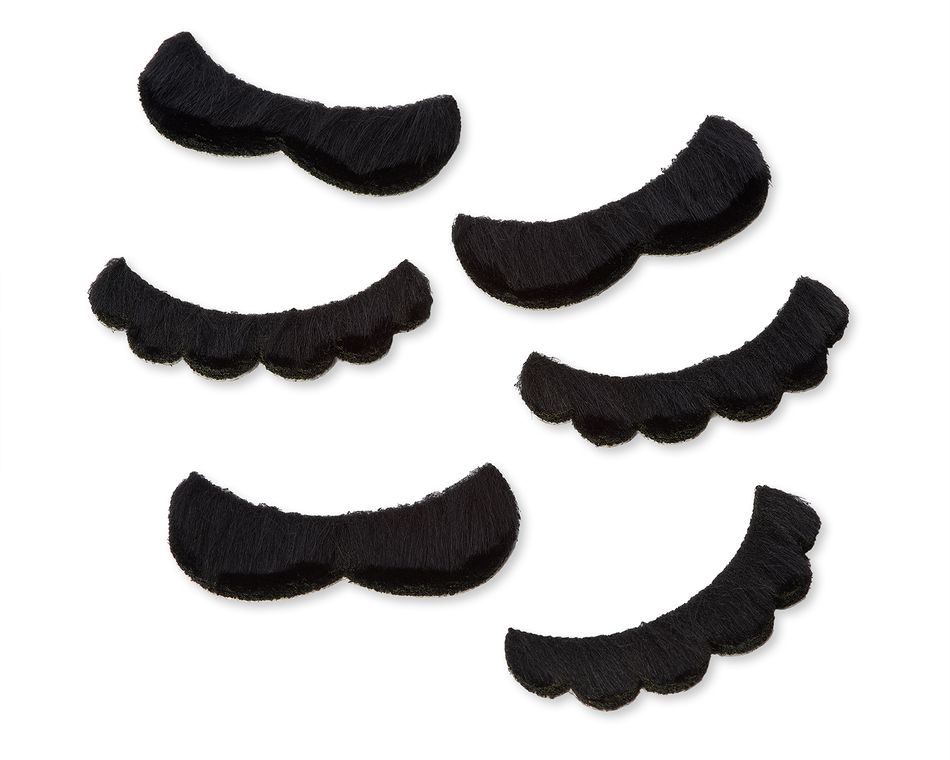Super Mario Moustaches, 6 Count