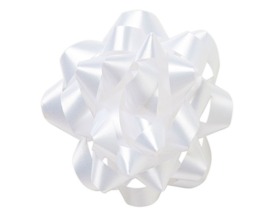 large white ribbon bow