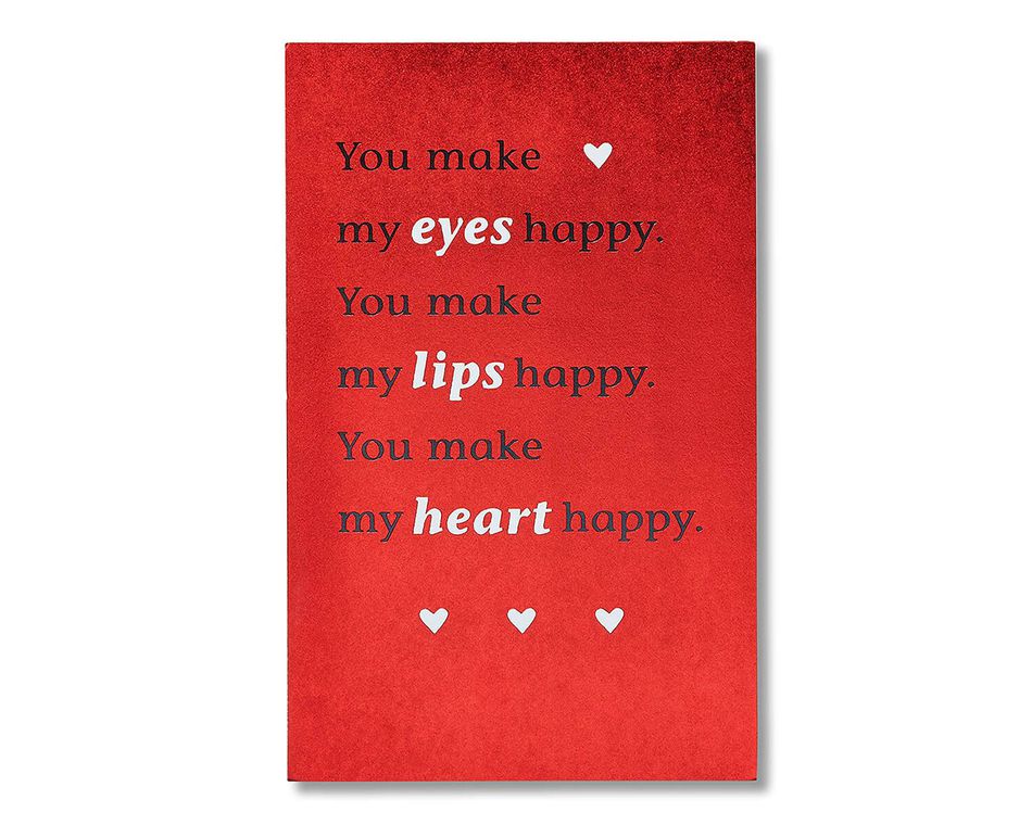 You Make My Eyes Happy Funny Valentine S Day Card