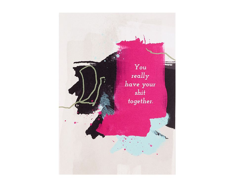 You Really Have Congrats Card