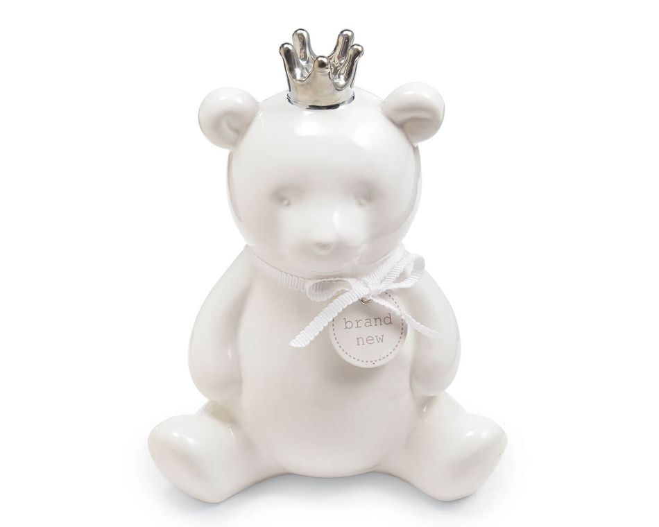 Mud Pie Brand New Teddy Bear Bank