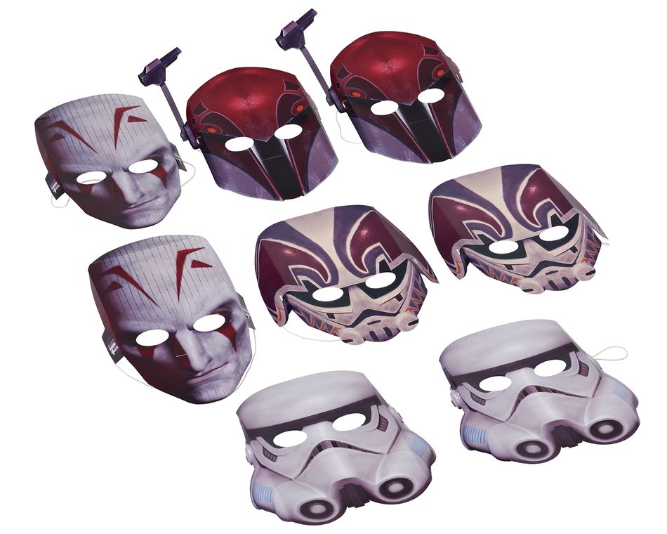 Star Wars Rebels Party Masks, 8 Count