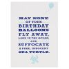 Sea Turtle Birthday Card