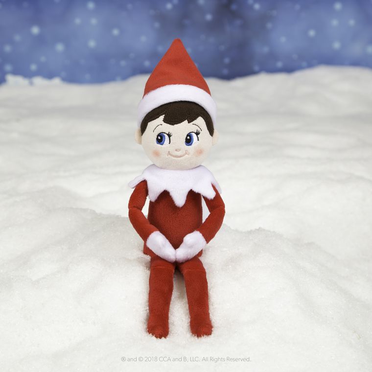 elf on the shelf soft toy