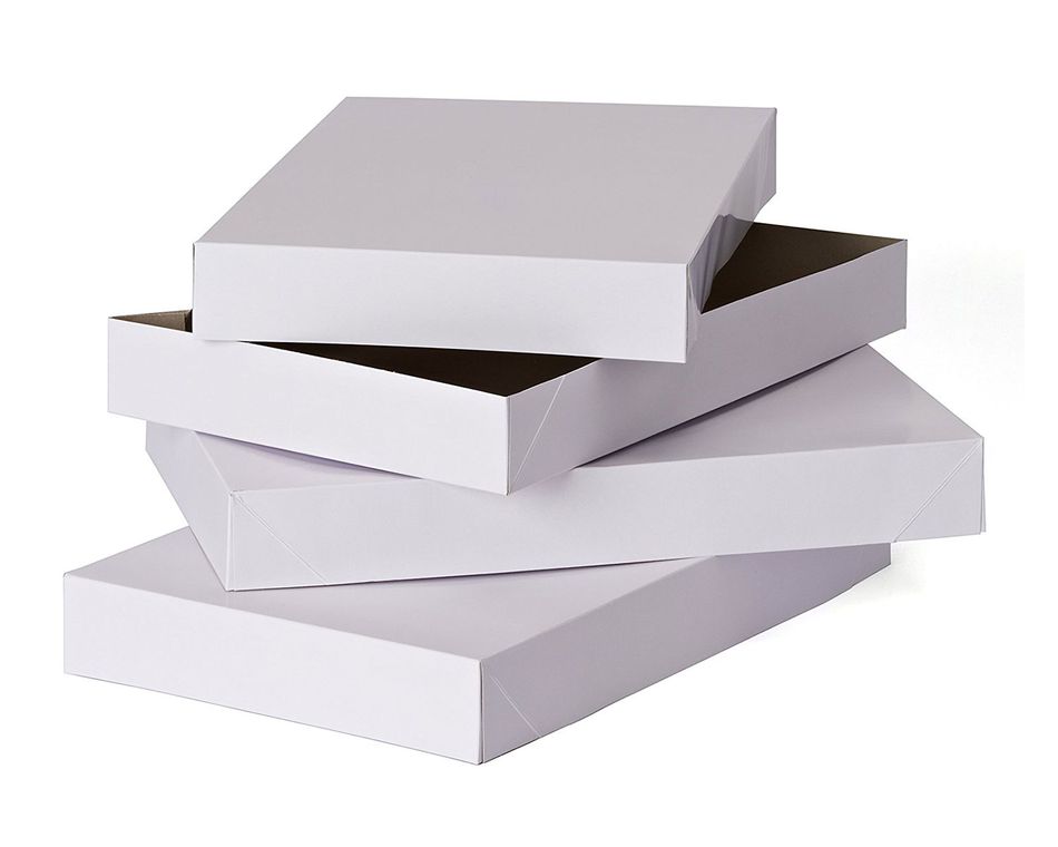 medium shirt gift boxes with lids 2 ct
