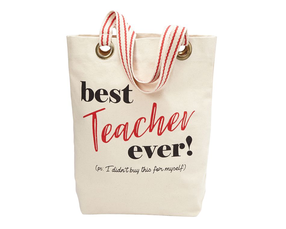 Mud Pie 'Best Teacher Ever' Tote