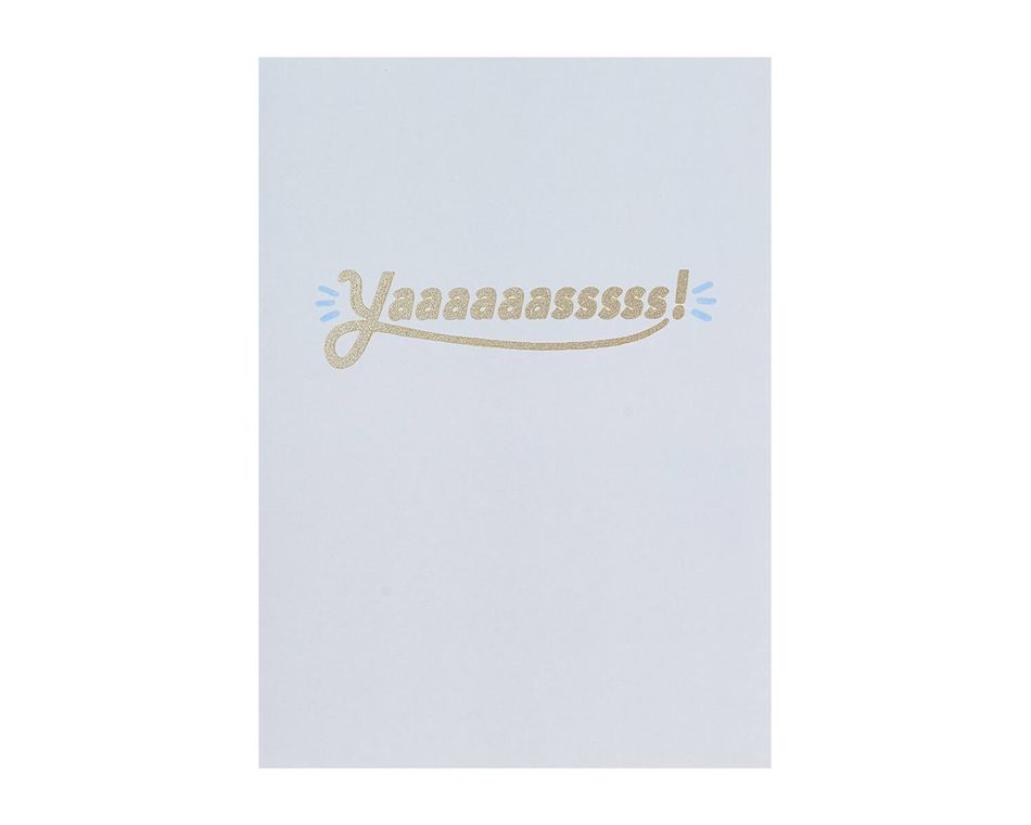 Yas Congrats Card