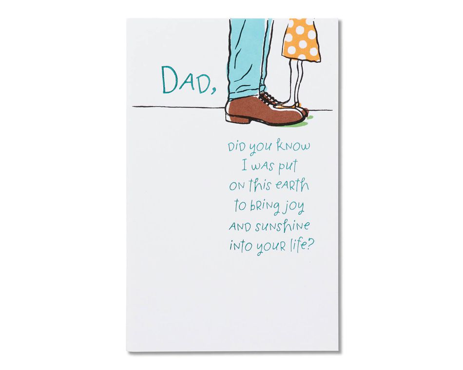 funny things to put on a father's day card