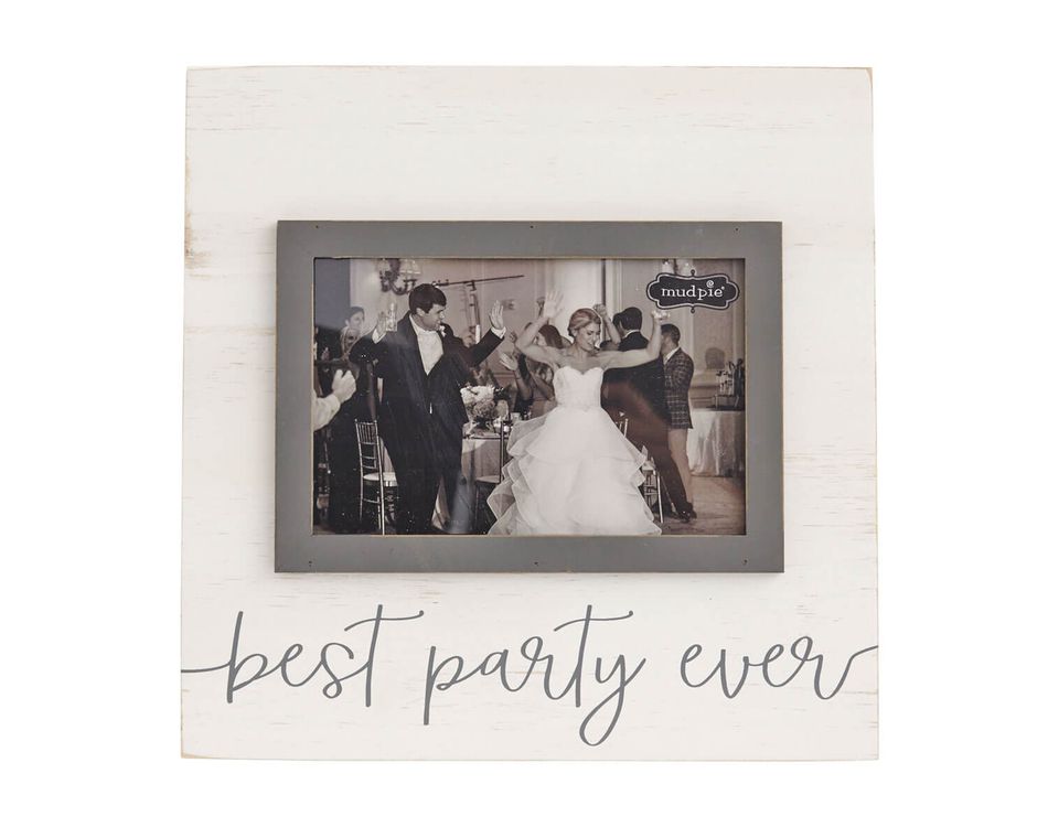 Mud Pie Best Party Ever Frame