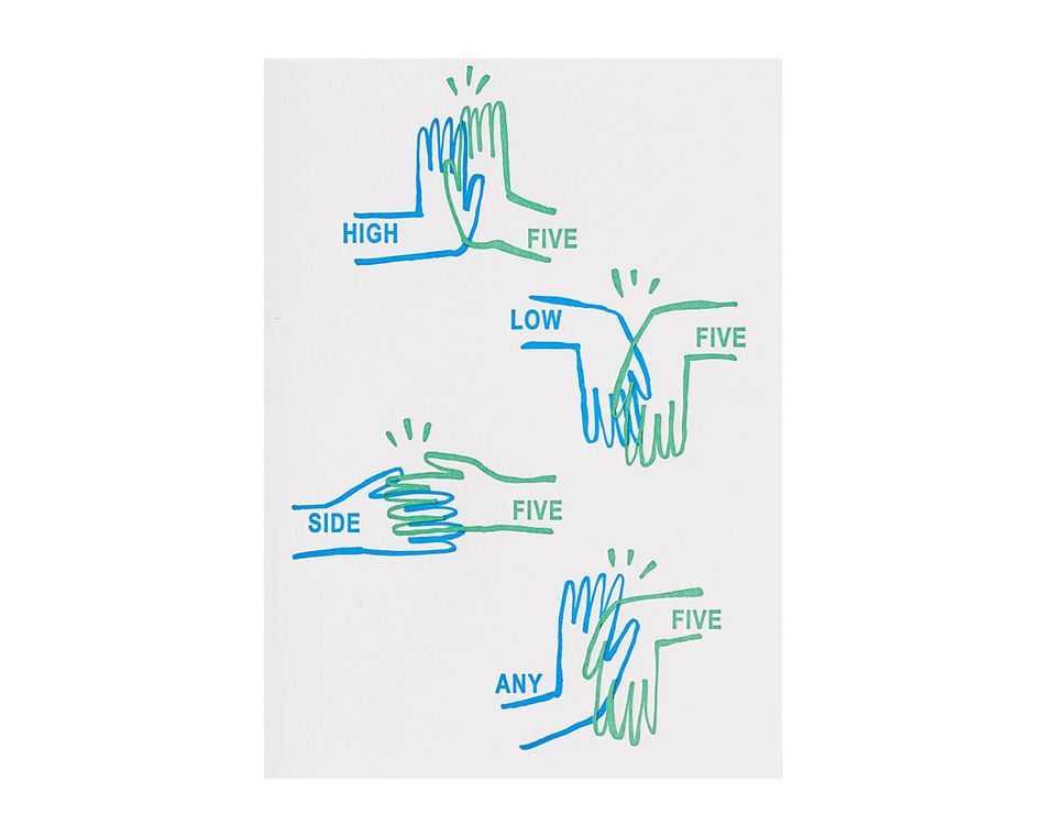 High Five Congrats Card