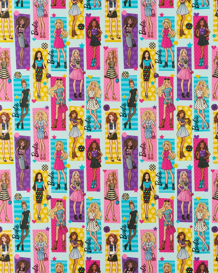 Barbie™ Wrapping Paper, 20 Sq. Ft. | American Greetings