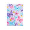 blue glitter gift bags