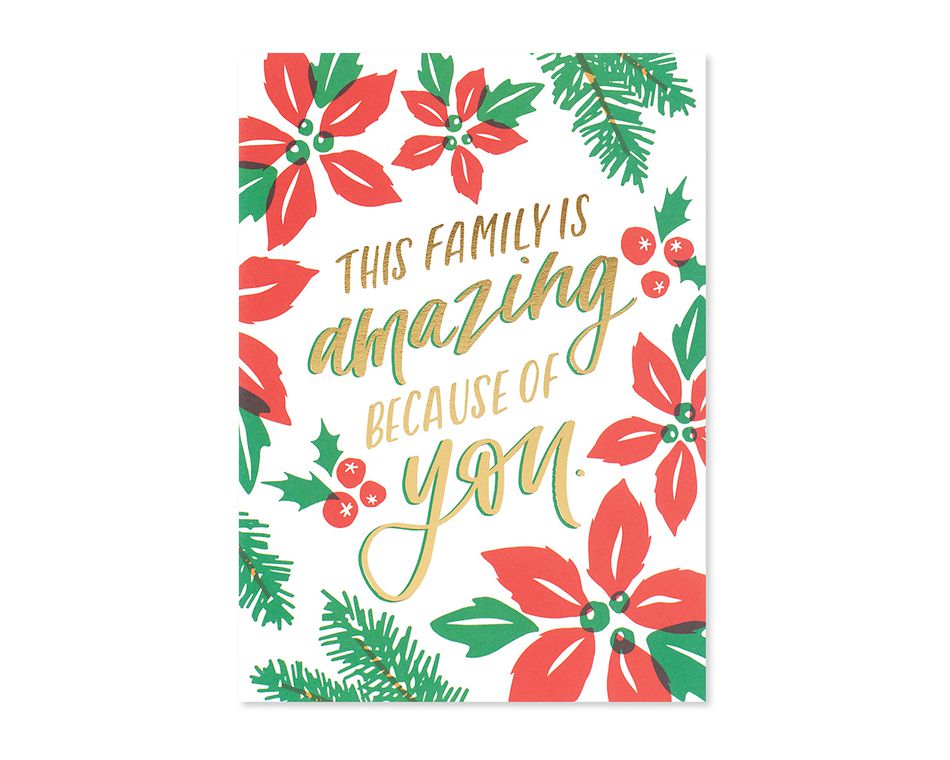 Amazing Family Christmas Card | American Greetings