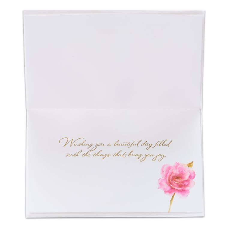 Pink Roses Birthday Greeting Card | Papyrus