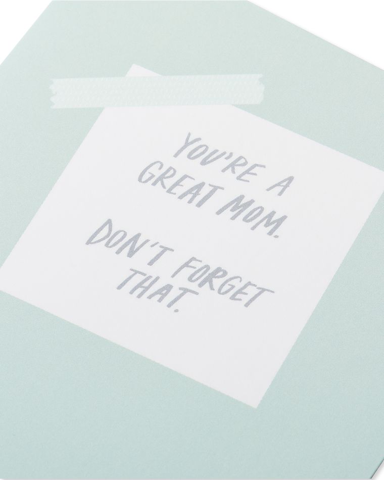 great mom mother's day card paper rebel