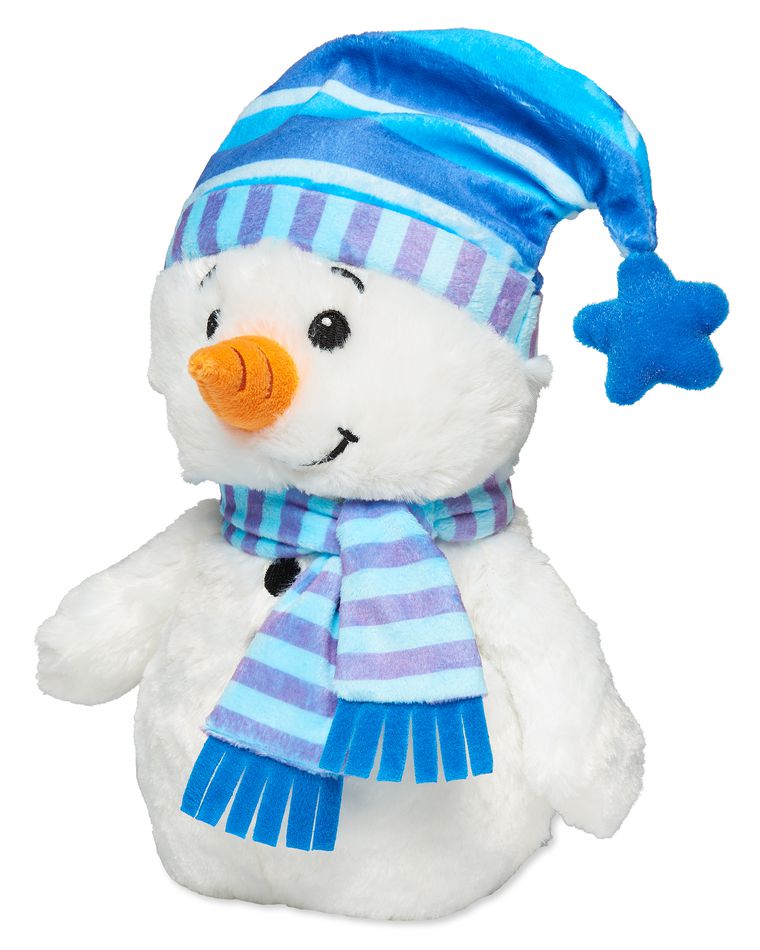 snowman plush doll