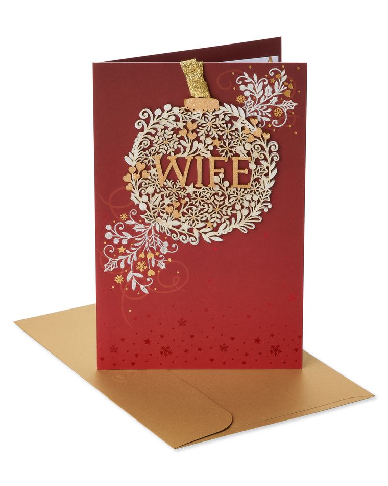 Amazing Wonderful Wife Christmas Card for Wife | American Greetings