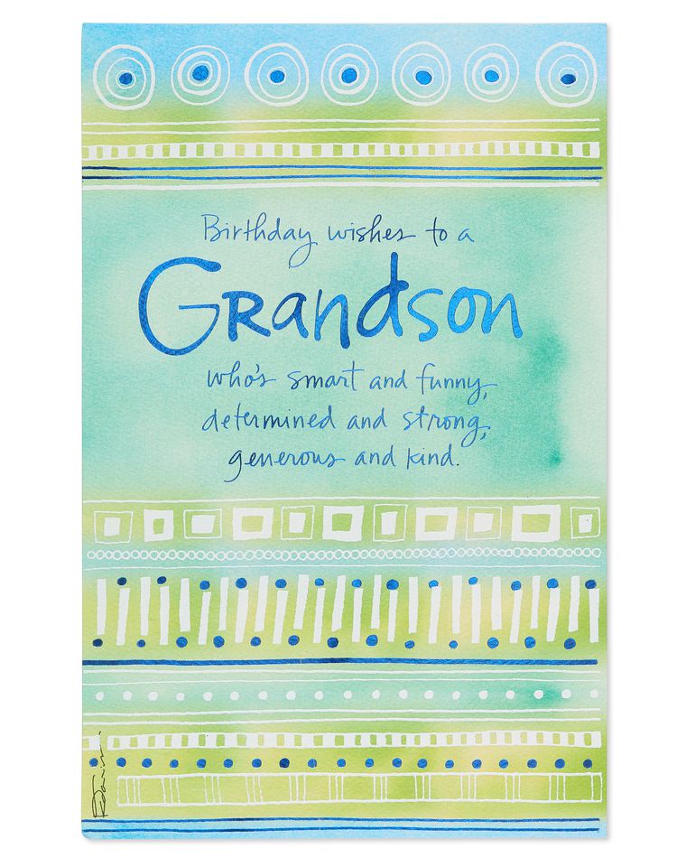 Kathy Davis Wishes Birthday Card For Grandson | American Greetings