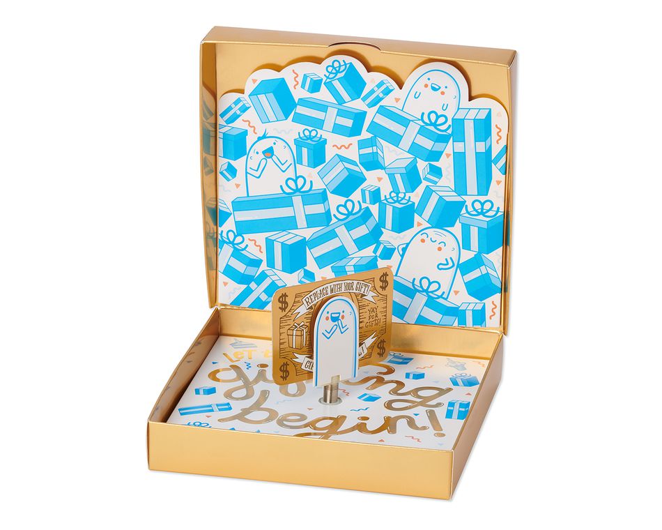 Gifting Pop Up Gift Card Holder Birthday Card American Greetings