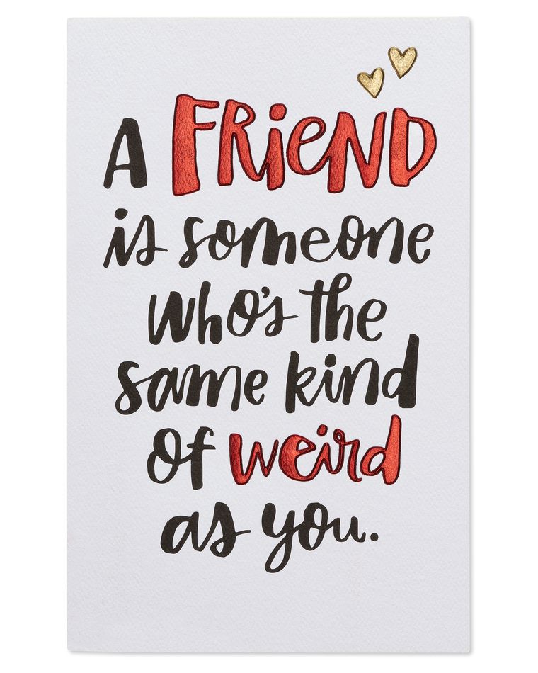 Funny Weird Card for Friend  American Greetings