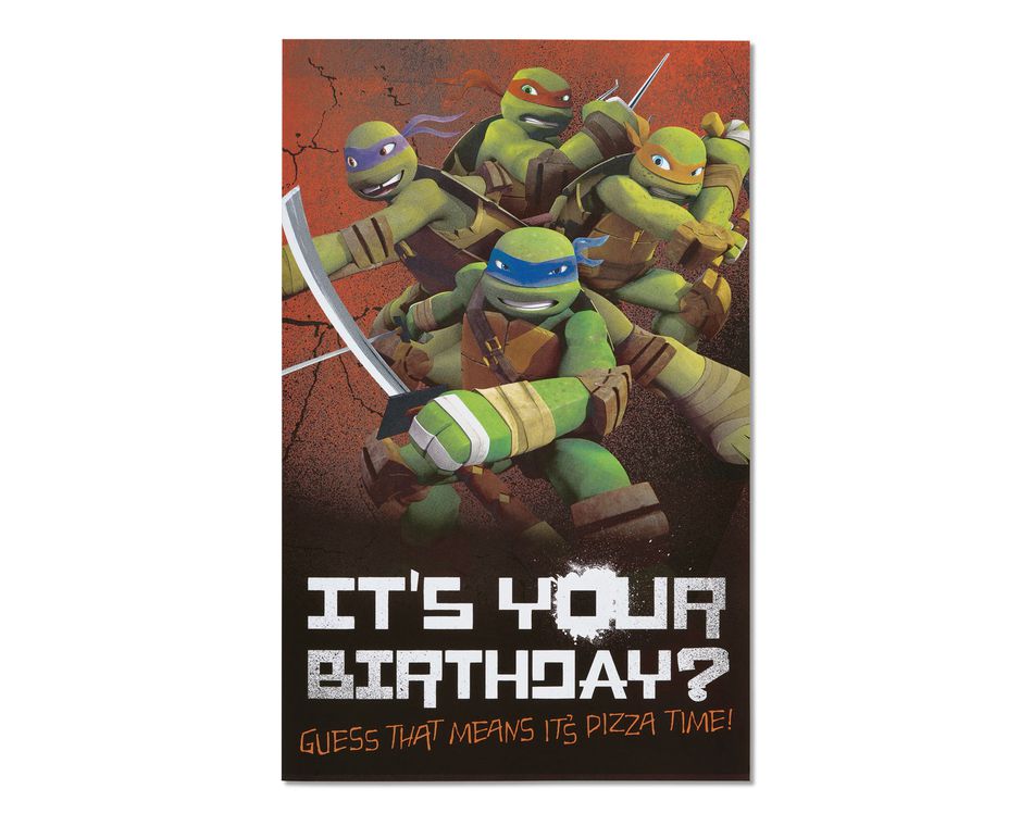 Teenage Mutant Ninja Turtles™ Birthday Card 