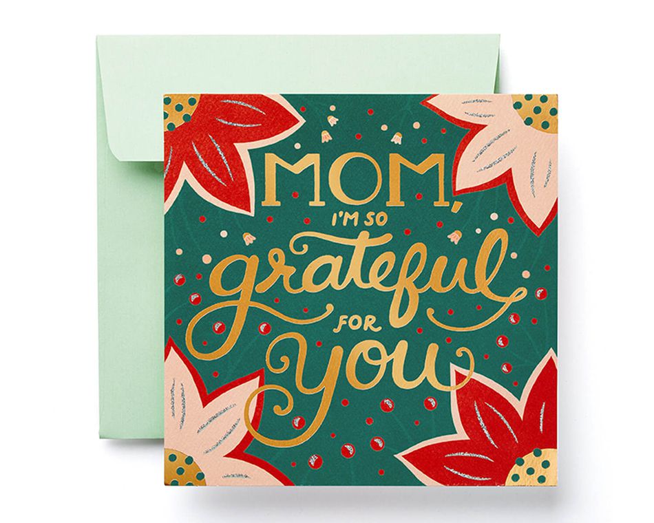 Grateful For You Christmas Card for Mom  American Greetings