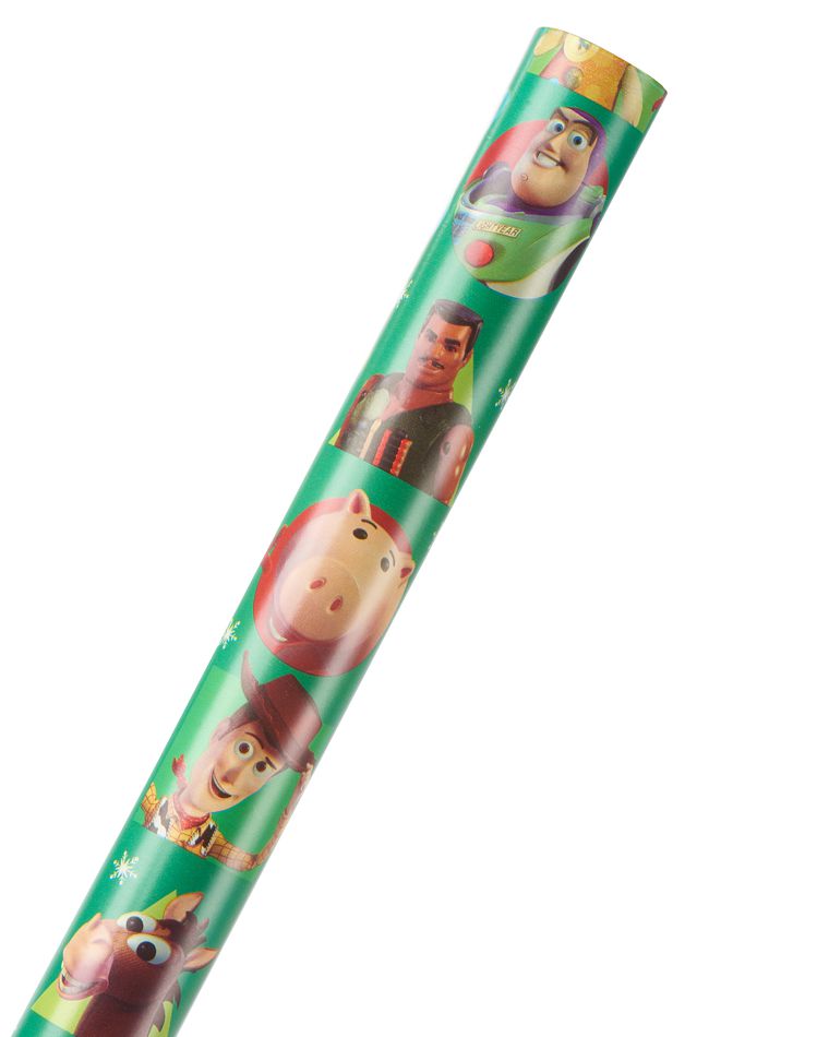 toy story wrapping paper roll