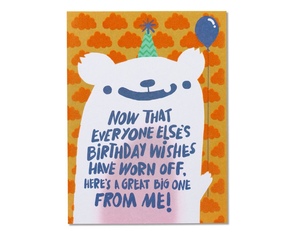 Birthday Wishes Belated Birthday Card | American Greetings