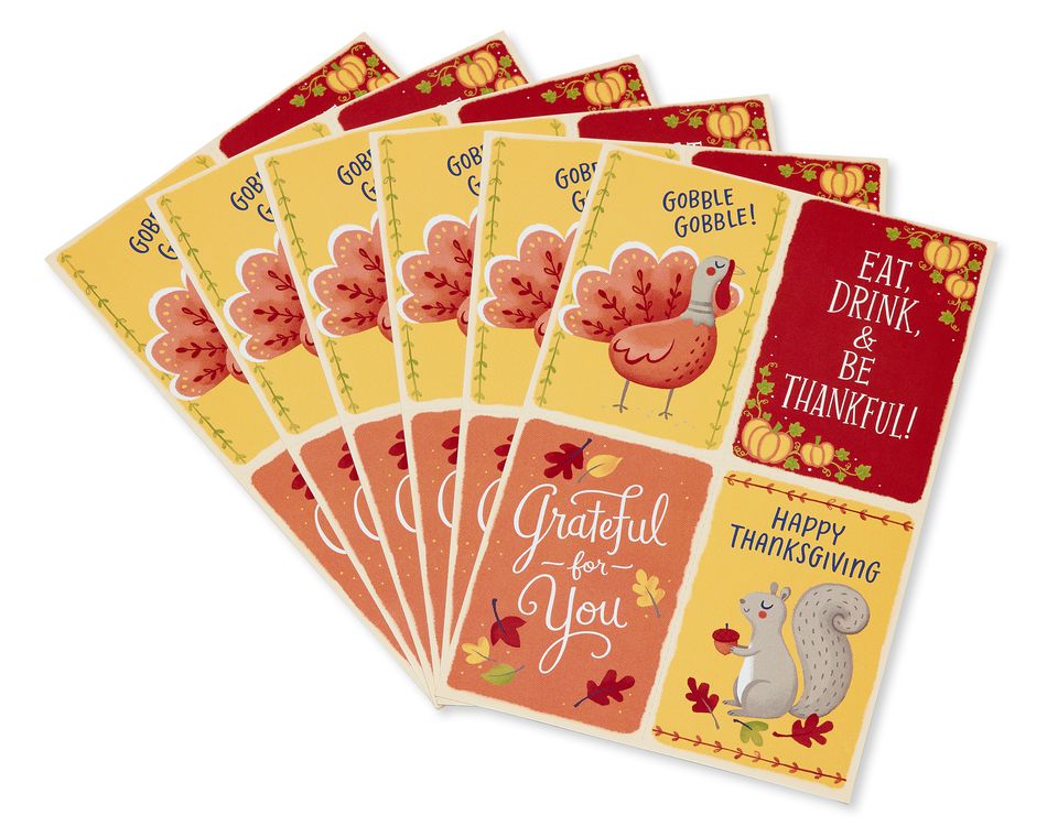 Mini Thanksgiving Cards, 24-Count | American Greetings