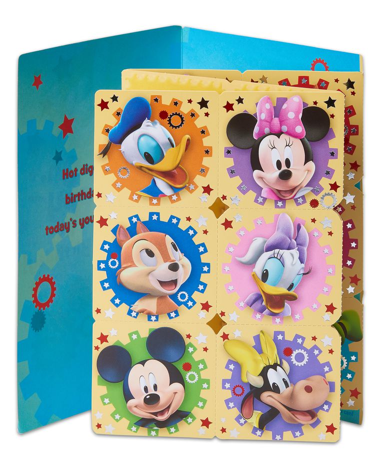 mickey mouse birthday card