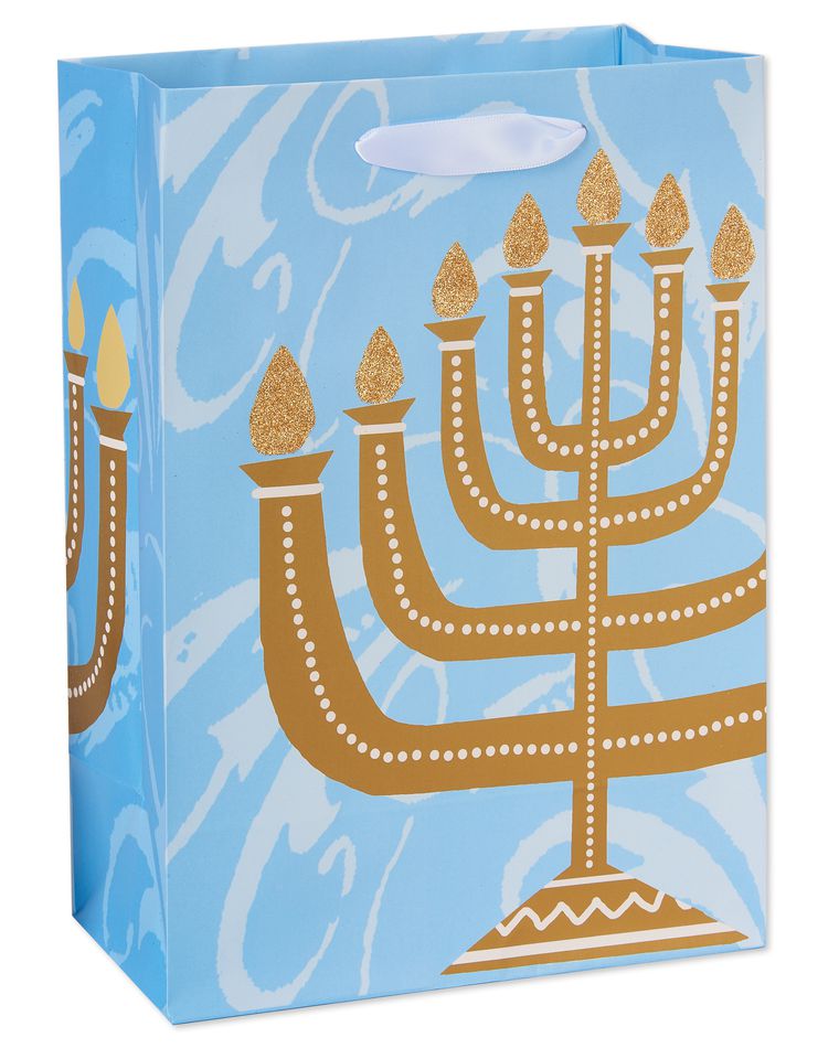 Decorative Bag Miniature Hanukkah Menorah
