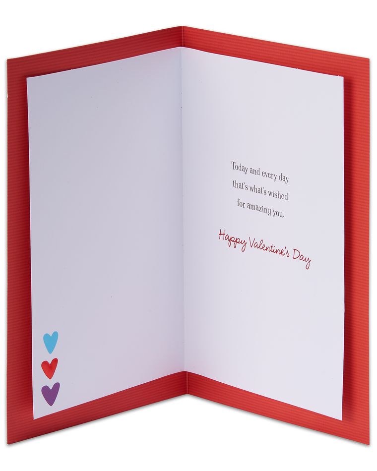 smiles love happiness valentine's day card