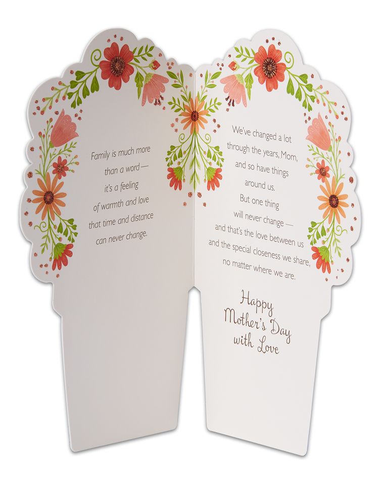grown with love mother's day card