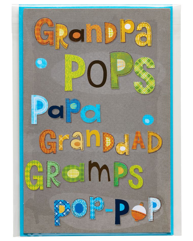 love father's day card for grandpa