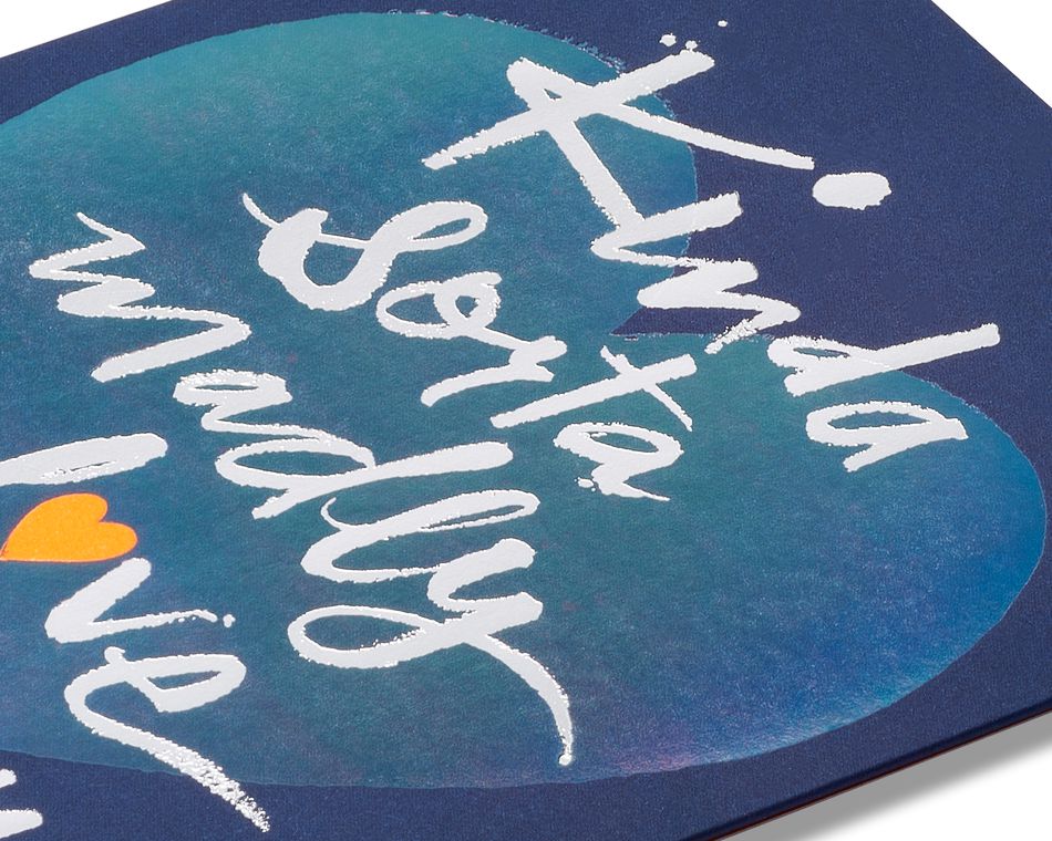 madly in love father's day card