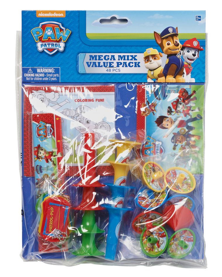 Nickelodeon PAW PATROL 48 Piece Party Favor Pack Party Favors Supplies