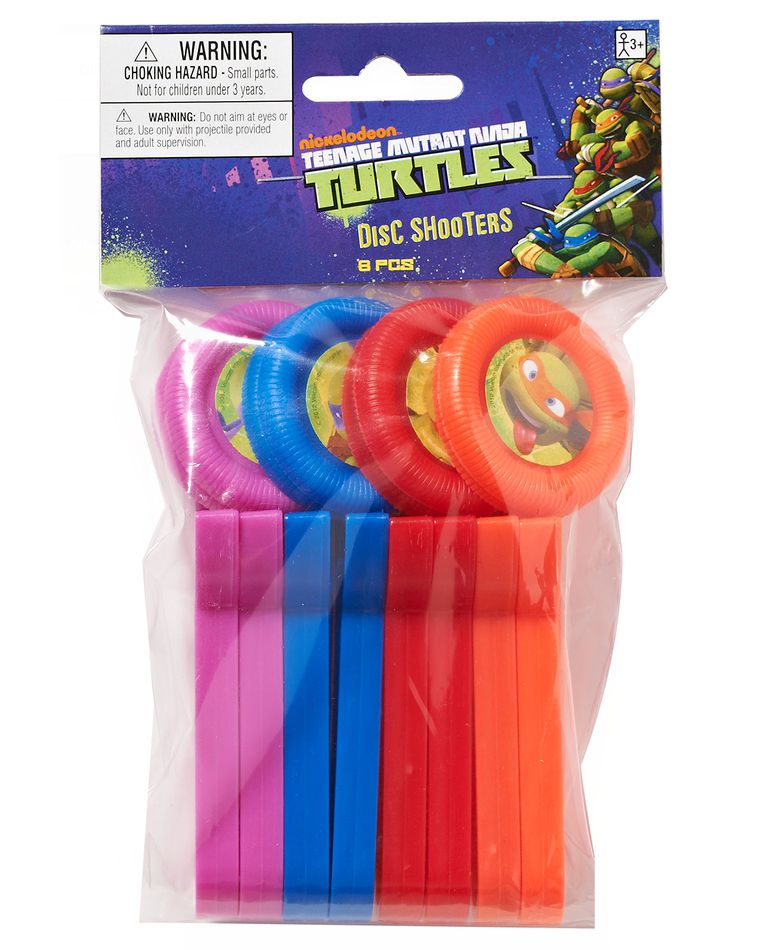 teenage mutant ninja turtles disc shooter 8 ct