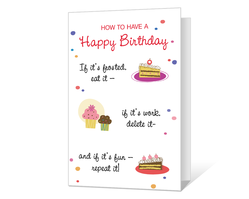 Birthday Rules Printable | American Greetings