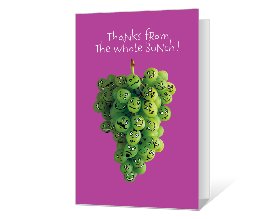 Thanks from the Bunch Printable