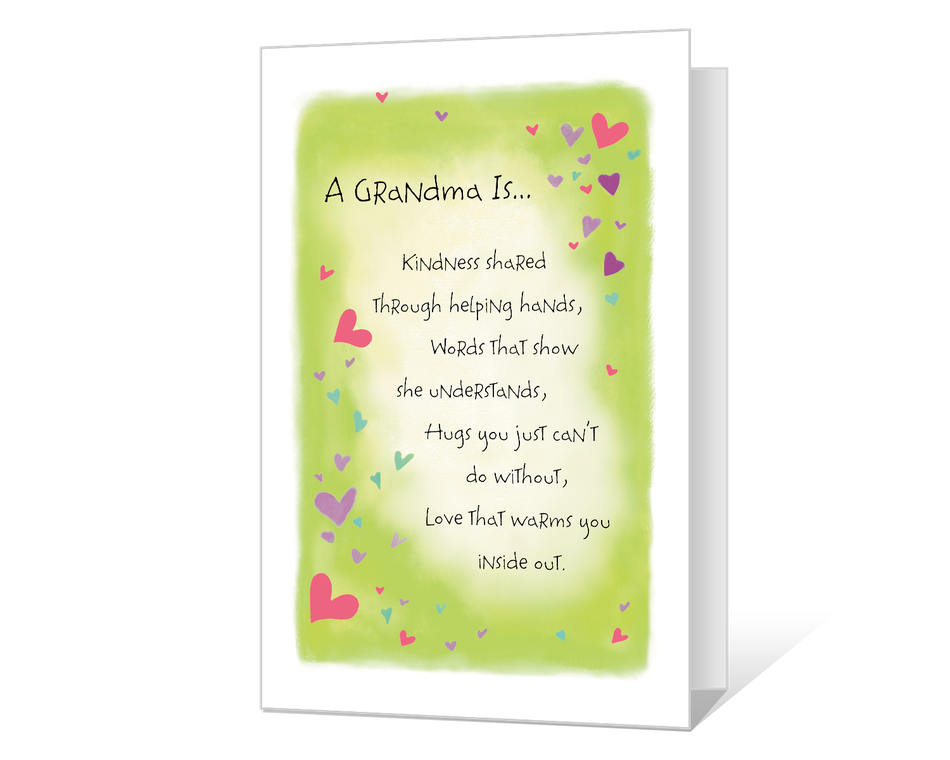 A Grandma Is Kindness Printable